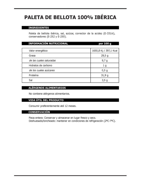 Paleta de Bellota 100% Ibérica-1