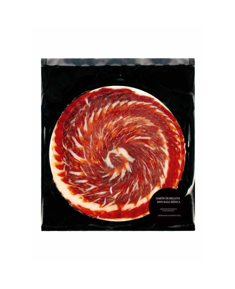 Jamon de Bellota Iberico 100% raza Iberica Cortado a Cuchillo