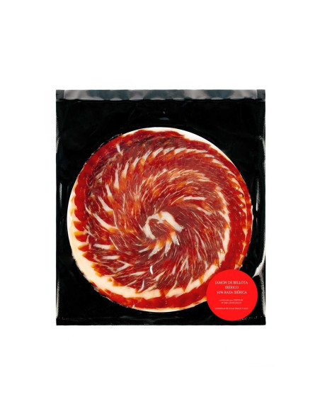Jamón de Bellota Iberico 50% raza Iberica Cortado a Cuchillo