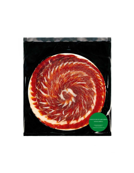 Jamon de Cebo de Campo Iberico 50% raza Iberica Cortado a Cuchillo