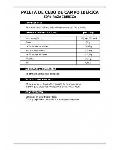 Paleta de Cebo de Campo 15... 2
