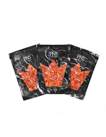 Pack 3 Unidades Lomo de Bellota Ibérico 50% Raza Ibérica  80 GRS